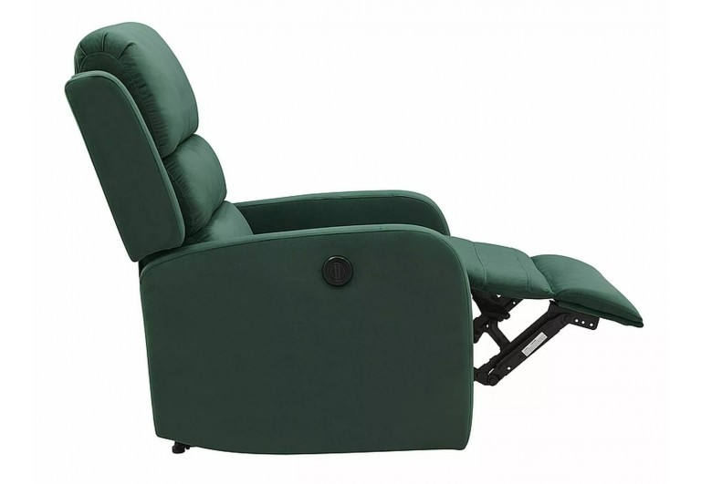 Fotel rozkładany Pegaz Velvet Zielony