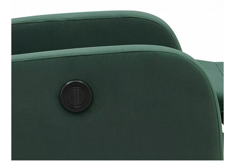 Fotel rozkładany Pegaz Velvet Zielony