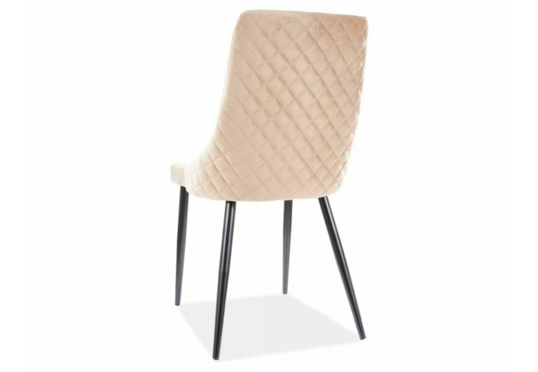 Krzesło Piano B Velvet Beżowe