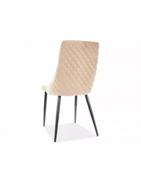 Krzesło Piano B Velvet Beżowe