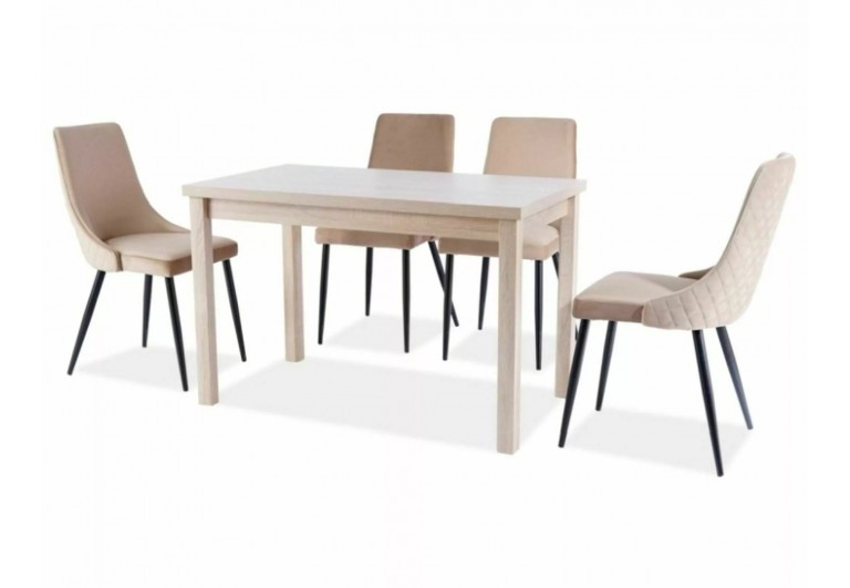 Krzesło Piano B Velvet Beżowe