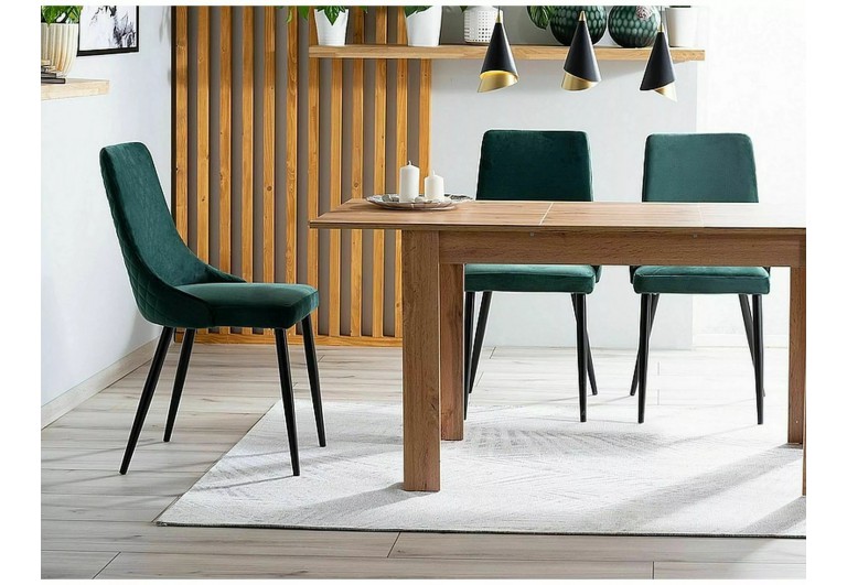 Krzesło Piano B Velvet Zielone