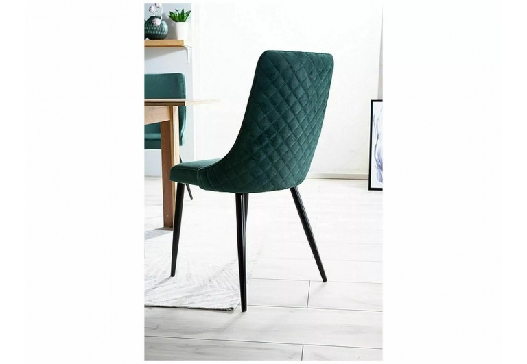 Krzesło Piano B Velvet Zielone