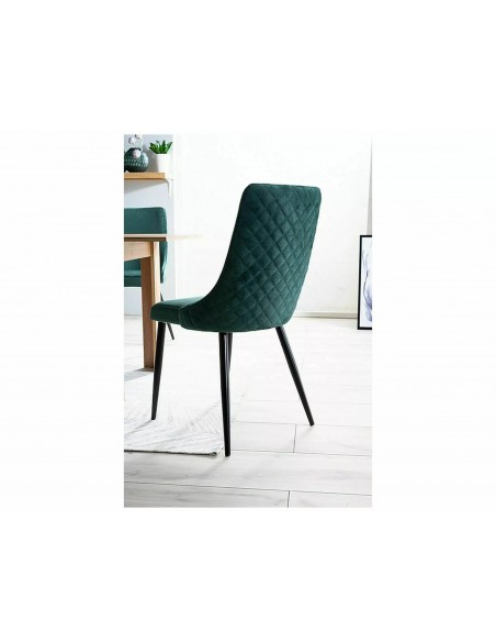 Krzesło Piano B Velvet Zielone