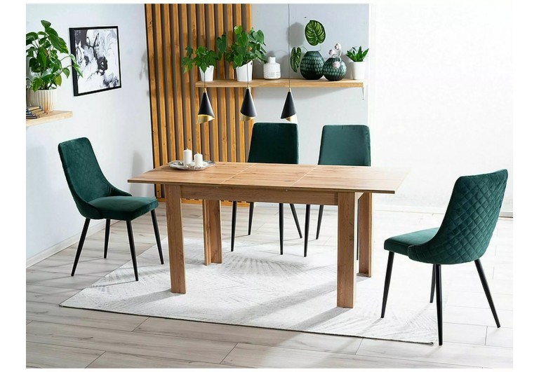 Krzesło Piano B Velvet Zielone