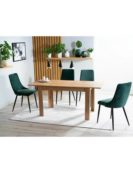 Krzesło Piano B Velvet Zielone