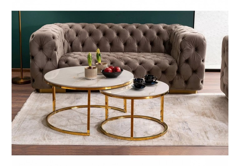 Zestaw ław okrągłych Portafino A