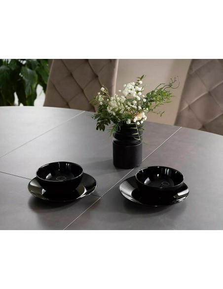 Stół okrągłych rozkładany Porto Ceramic