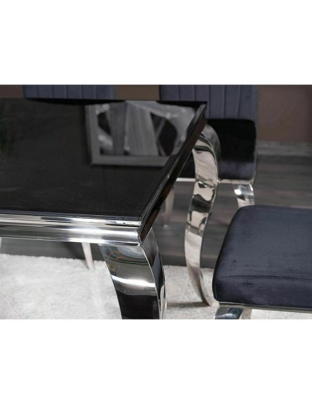 Stół Prince 150 Czarny Blat