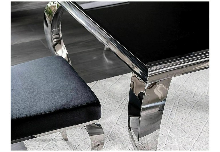 Stół Prince 150 Czarny Blat