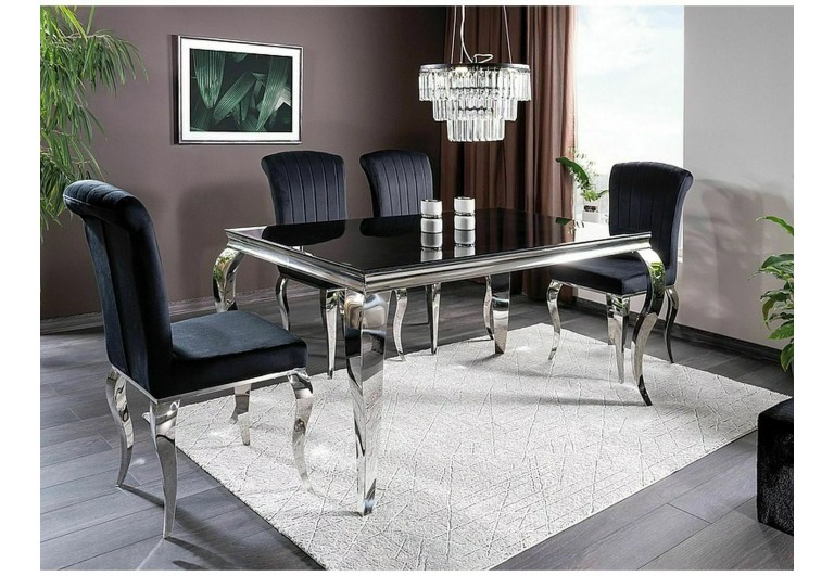 Stół Prince 150 Czarny Blat