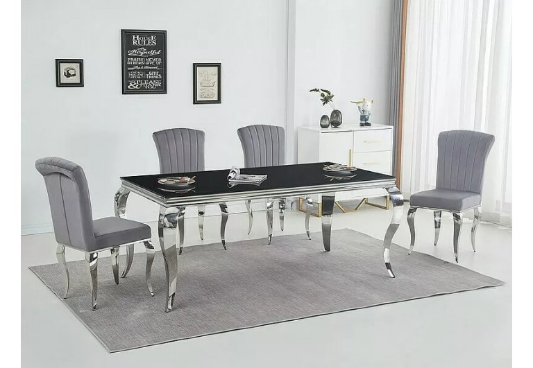 Stół Prince 150 Czarny Blat