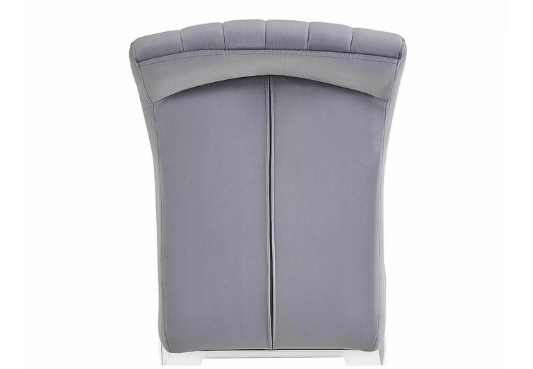 Krzesło Prince Velvet Szare