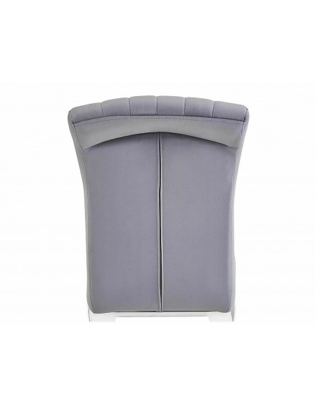Krzesło Prince Velvet Szare
