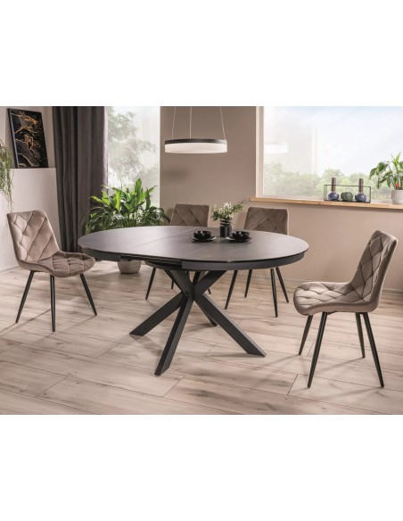 Krzesło Ralph Velvet Ciemny Beżowy