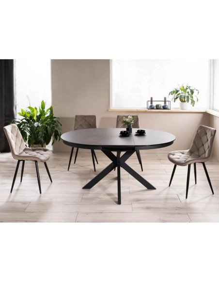 Krzesło Ralph Velvet Ciemny Beżowy