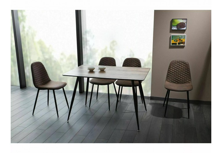 Stół 120 Remus Orzech-Czarny