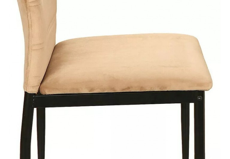 Krzesło Rip Velvet Beżowe