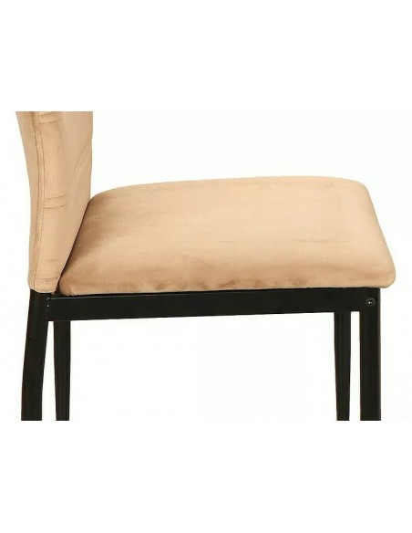 Krzesło Rip Velvet Beżowe