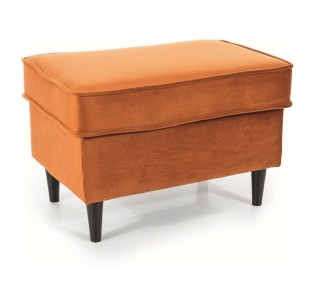 Podnóżek Ron Velvet Cynamonowy