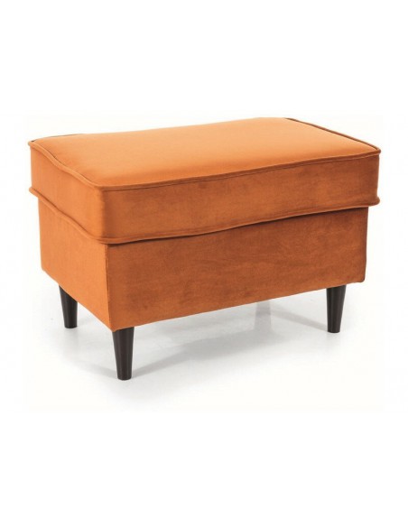 Podnóżek Ron Velvet Cynamonowy