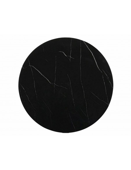 Ława okrągła Sabine Czarno Złota