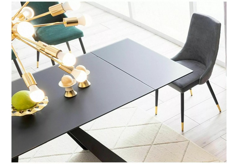 Stół rozkładany 160-240 Salvadore Czarny