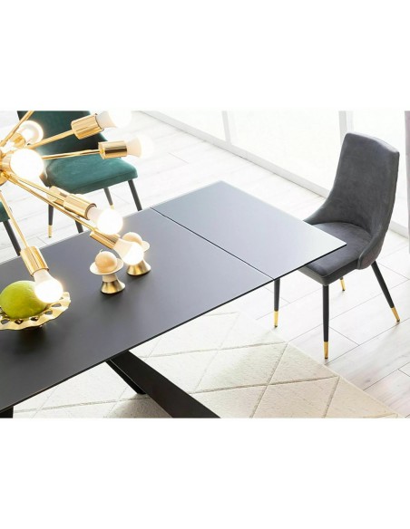 Stół rozkładany 160-240 Salvadore Czarny