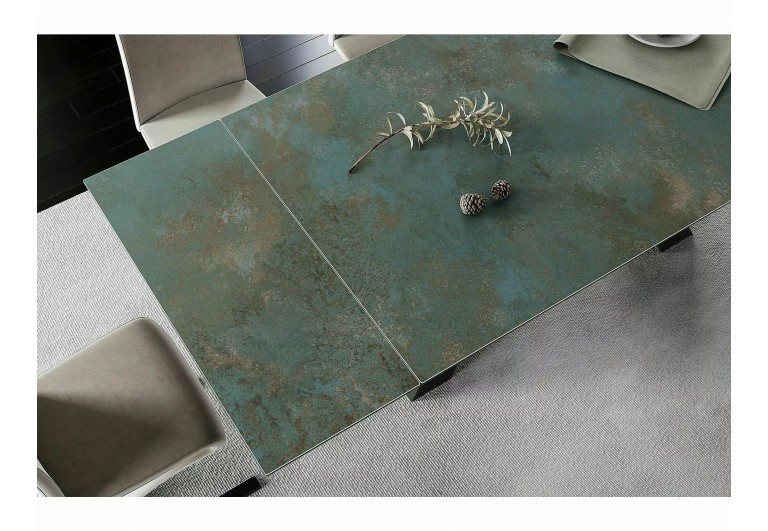 Stół rozkładany Salvadore Ceramic Ossido Verde
