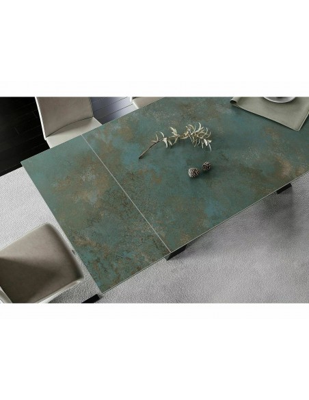 Stół rozkładany Salvadore Ceramic Ossido Verde