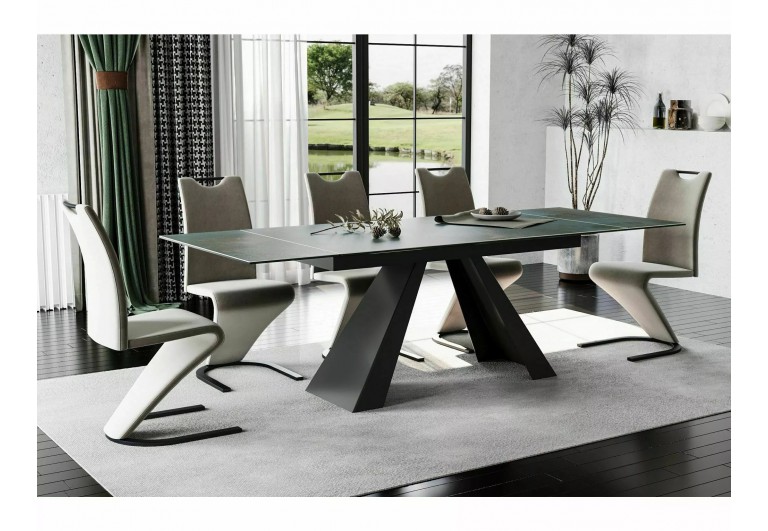 Stół rozkładany Salvadore Ceramic Ossido Verde