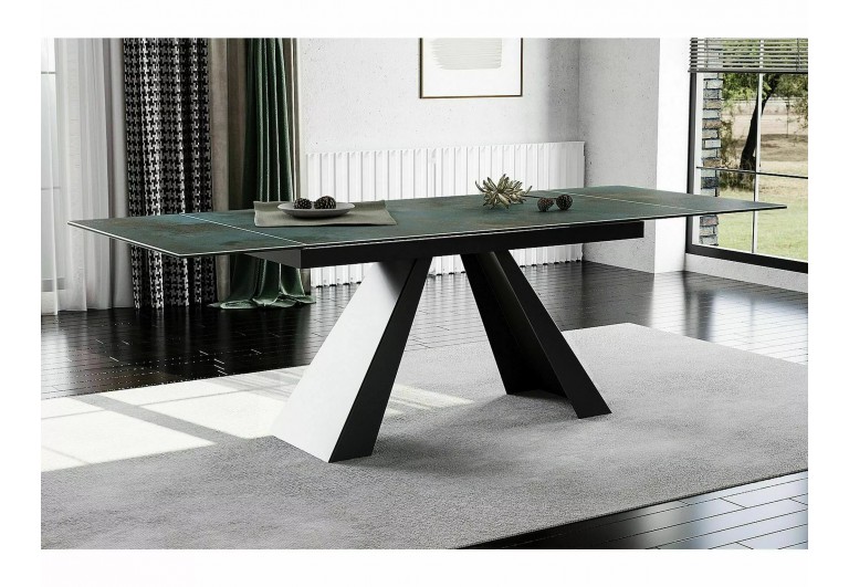 Stół rozkładany Salvadore Ceramic Ossido Verde