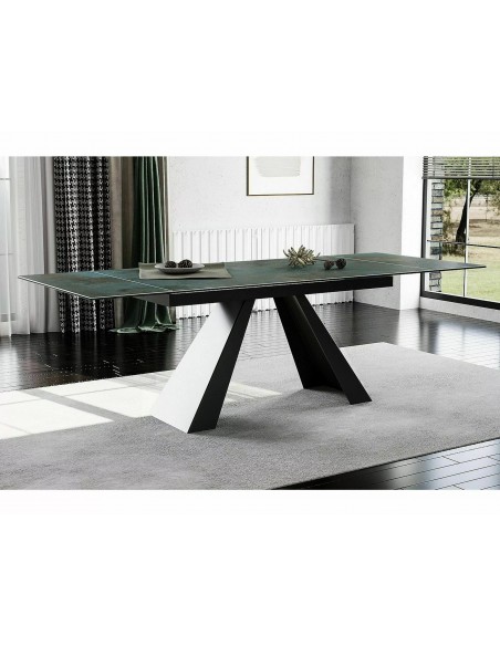 Stół rozkładany Salvadore Ceramic Ossido Verde