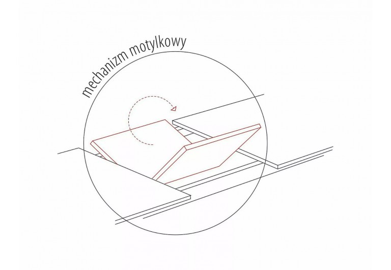 Stół rozkładany Saturn II