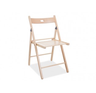 Krzesło składane Smart II Czarne