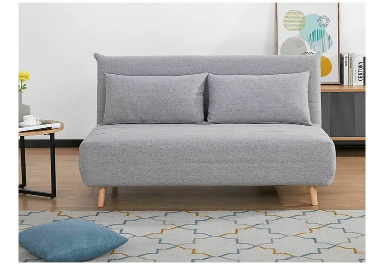 Sofa rozkładana 2os Spike II Szary