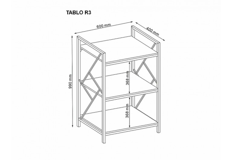 Regał Tablo R3
