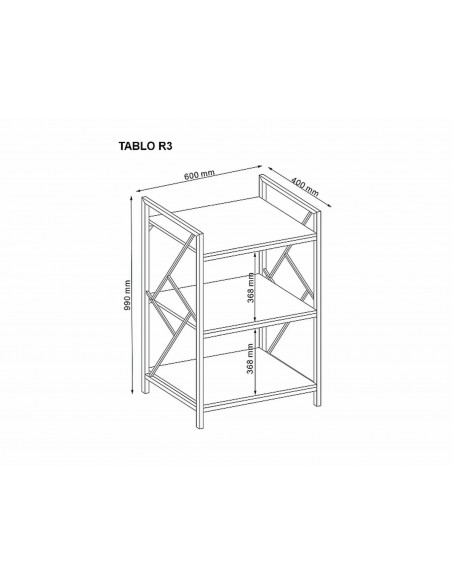 Regał Tablo R3