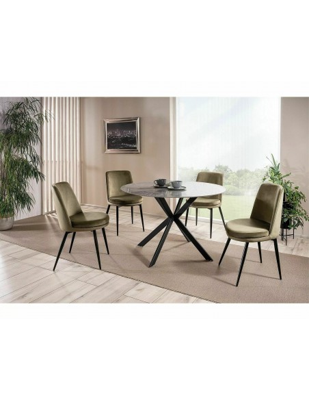 Stół okrągły 120 Talia Szary