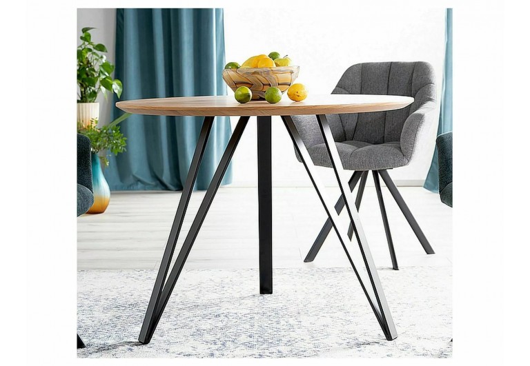 Stół okrągły 100 Tetis Dąb