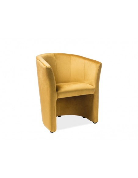 Fotel tapicerowany 1os TM-1 velvet Curry