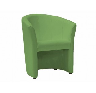 Fotel tapicerowany 1os TM-1 Ekoskóra Zielony