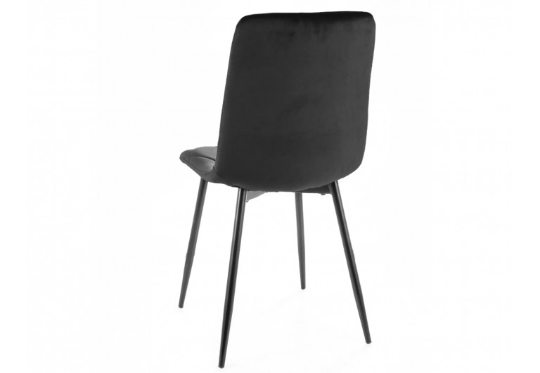 Krzesło Tom Velvet Czarne