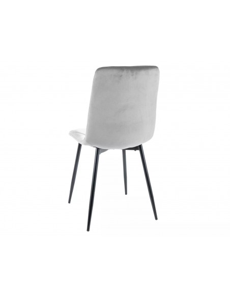 Krzesło Tom Velvet Jasne Szare