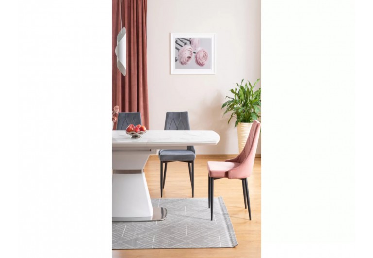 Krzesło Trix B Velvet Szare