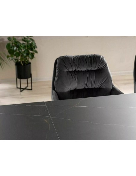 Stół rozkładany Westin Ceramic Sahara Noir