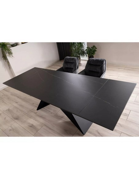 Stół rozkładany Westin Ceramic Sahara Noir
