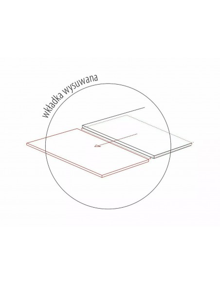 Stół rozkładany Westin Ceramic Sahara Noir