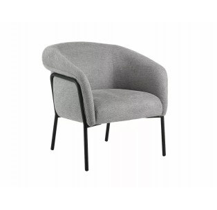 Fotel tapicerowany Clover Brego Szary