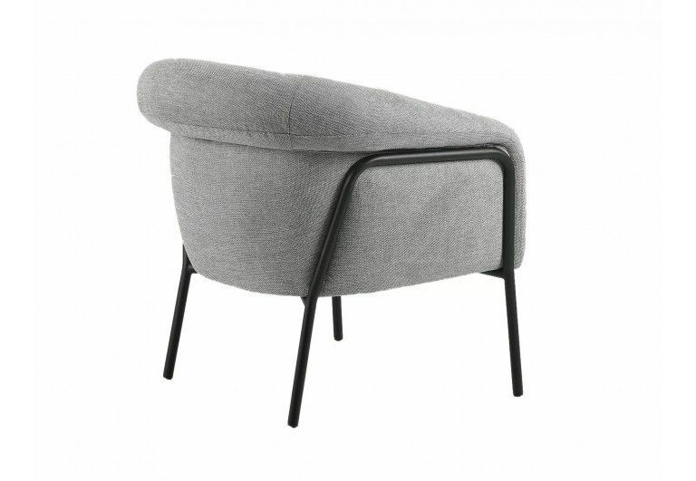 Fotel tapicerowany Clover Brego Szary